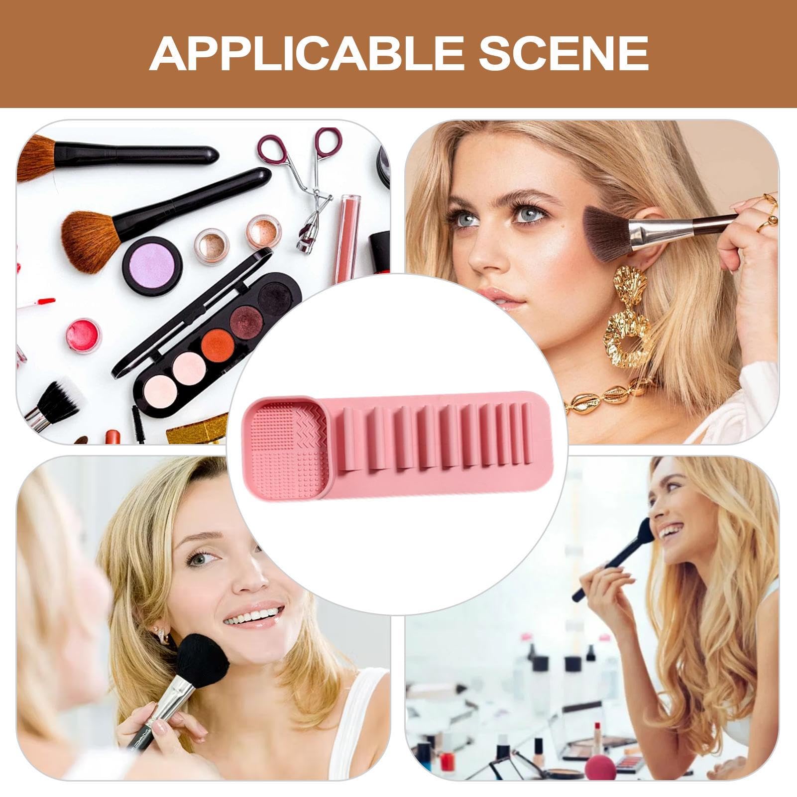 Makeup-Pinsel Trocknungsständer | Weiches Silikon Wandhalterung Für Kosmetikpinsel Trocknen & Aufbewahrung