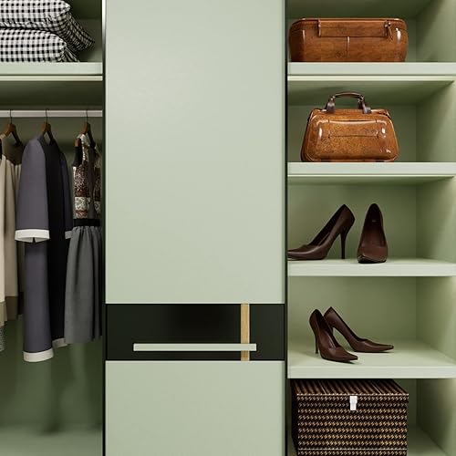 Miniatura 3 de LACHEERY Papel tapiz de 15.8 x 394 pulgadas, color verde salvia, extraíble, para dormitorio, papel tapiz texturizado para despegar y pegar para