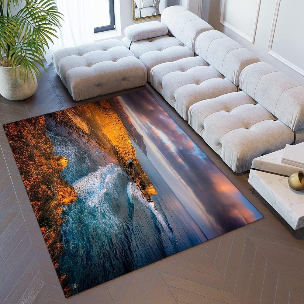 Tapis de sol cuisine antidérapant 140x200 cm lavable et résistant