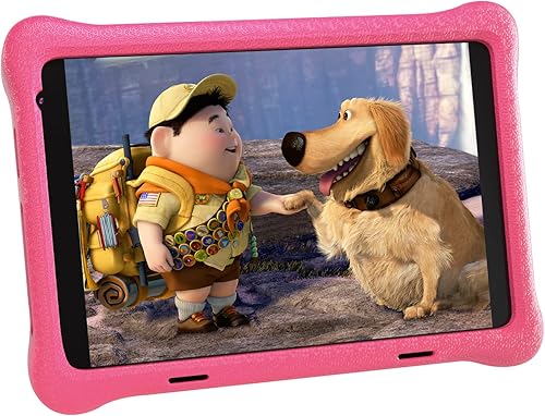 Miniatura 1 de URAO Tablet infantil de 8 pulgadas, tabletas de aprendizaje Android 10, control parental, Kidoz instalado, protección ocular, 2GB+32GB, procesador