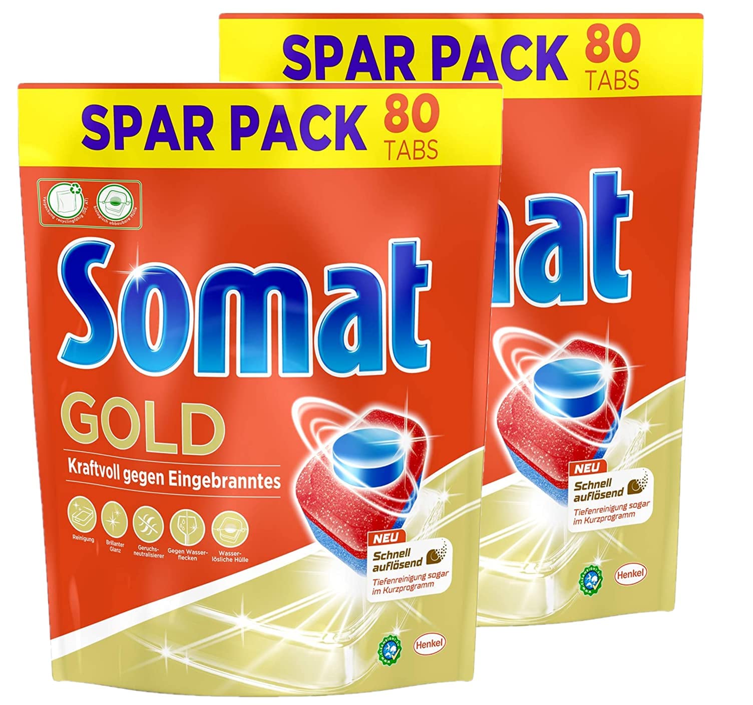 Somat Tabs 12 Gold, 2 unidades (2 x 1,616 kg)