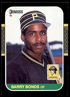 1987 Donruss #361 Barry Bonds Pittsburgh Pirates MLB Baseball Card (RC - Rookie Card) NM-MT