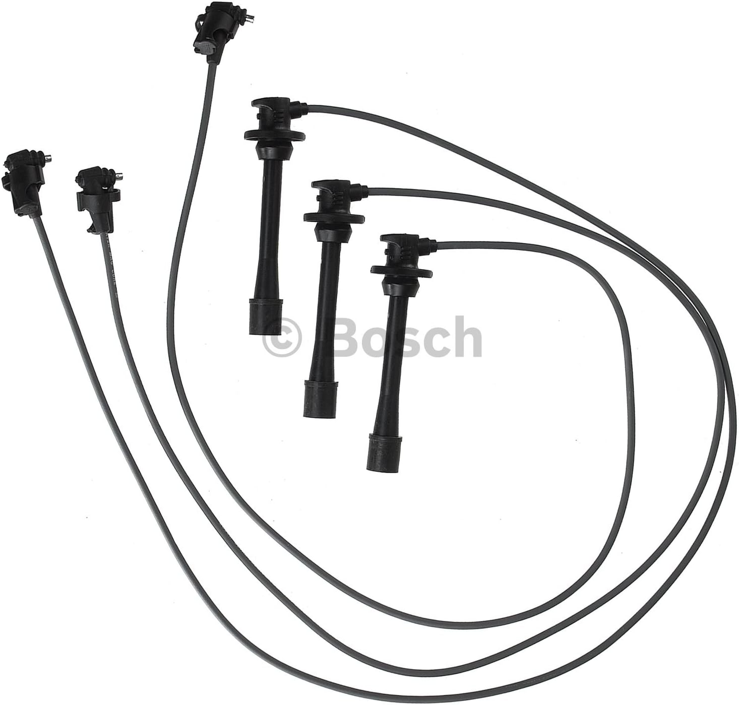 Bosch 09444 Premium Spark Plug Wire Set Automotive