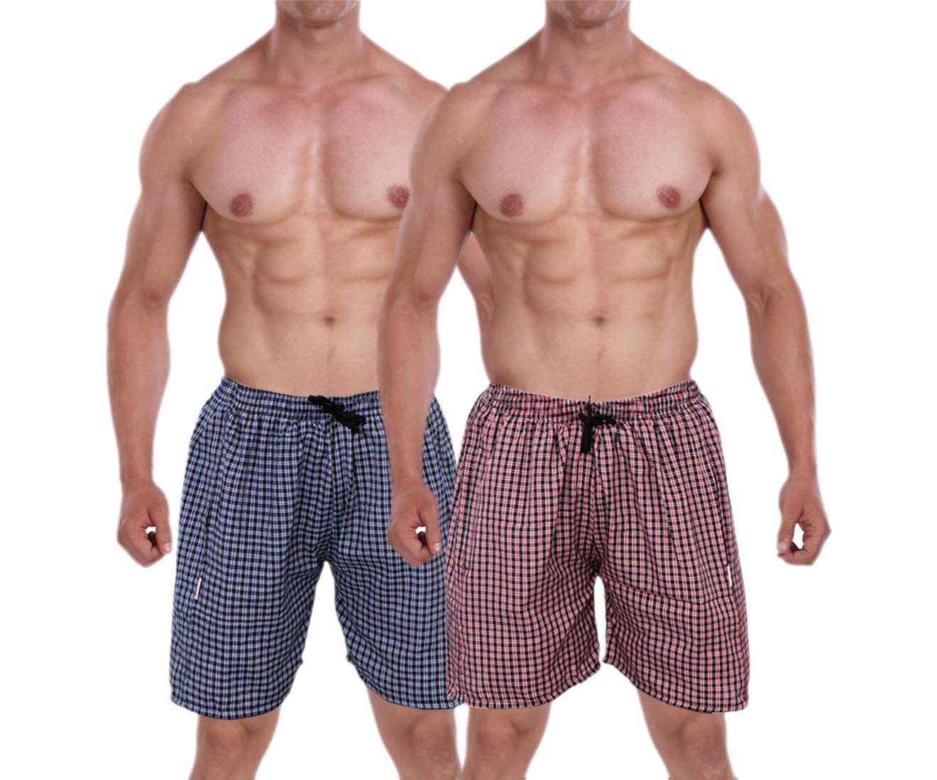 SB EnterprisesMens Multi-Colored Multipurpose Boxers Shorts (Large) Multicolour