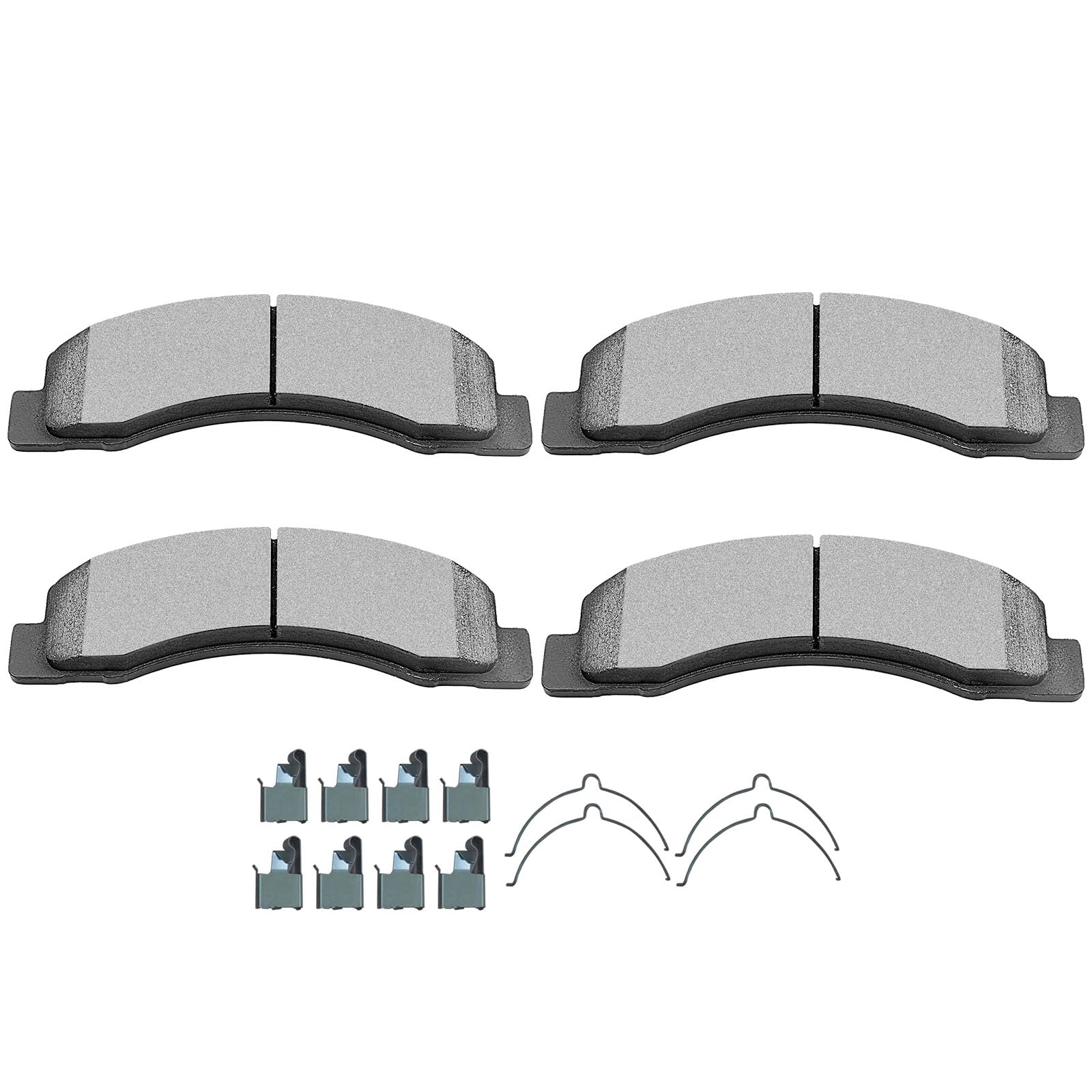 SCITOO ATD824C,D824-7625 Front Brake Pads Fit For 2000-2005 For Ford Excursion,1999-2004 For Ford F-250 Super Duty,1999-2004 For Ford F-350 Super Duty