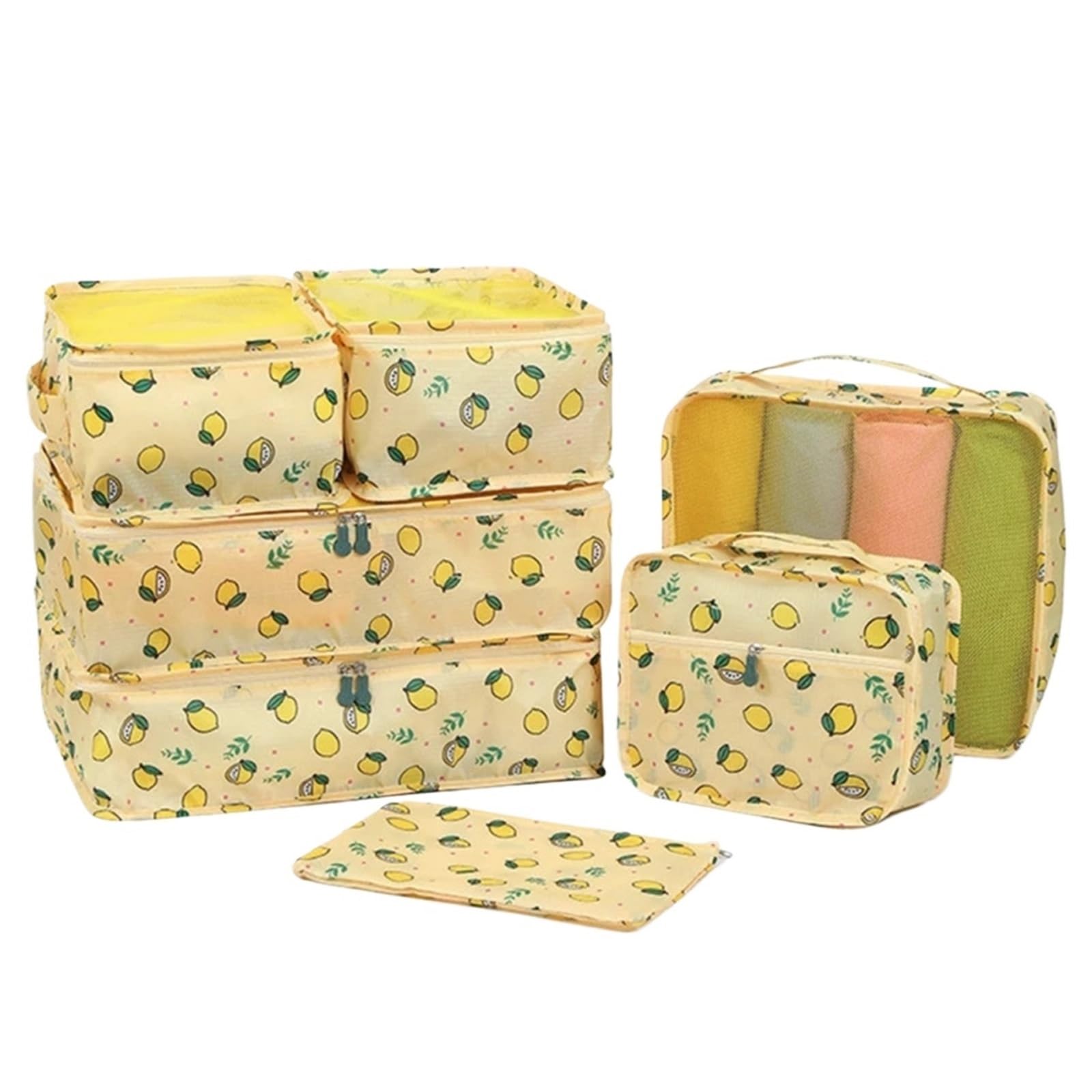 YILWPV 7Piece Set Travel Storage Bags Home Organizer For Clothes Shoe Luggage Packing Cube Suitcase Tidy Pouch for Travel