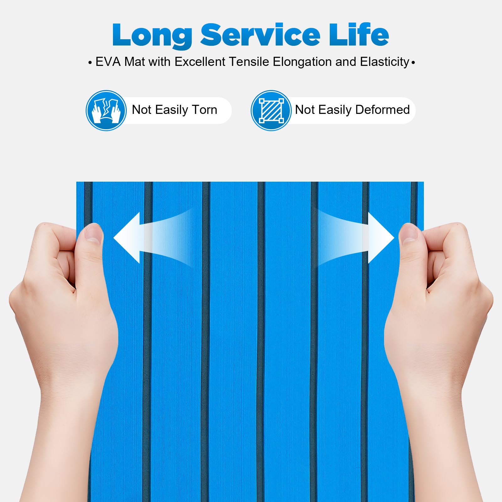 Samoprzylepna wykładzina podłogowa z pianki EVA, 240 x 90 cm, antypoślizgowa podkładka do samodzielnego montażu na pokładzie łodzi, wygląd morski z rysunkiem słojów drewna tekowego, do kajaka, jachtu