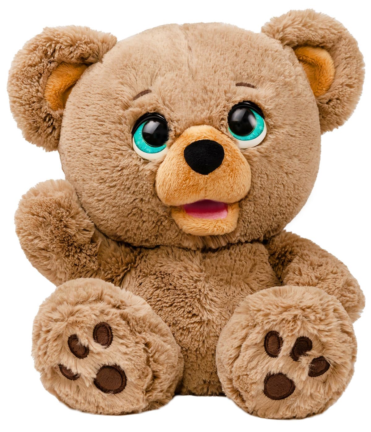 Joy Toy - Poe The AI Story Bear - Poe Raccontastorie, orsetto peluche interattivo con tecnologia IA e ChatGPT