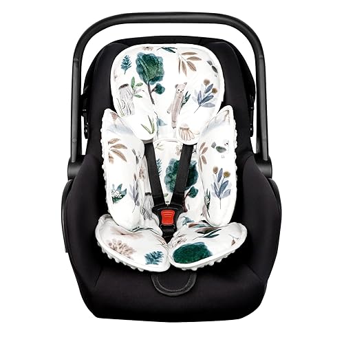 Miniatura 1 de Inserto de asiento de automóvil 2 en 1, soporte para la cabeza de asiento de automóvil, cojín suave para asiento de automóvil recién nacido,