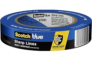 3M Precision Masking Tape for Perfectly Sharp Paint Lines (2093-24EC)