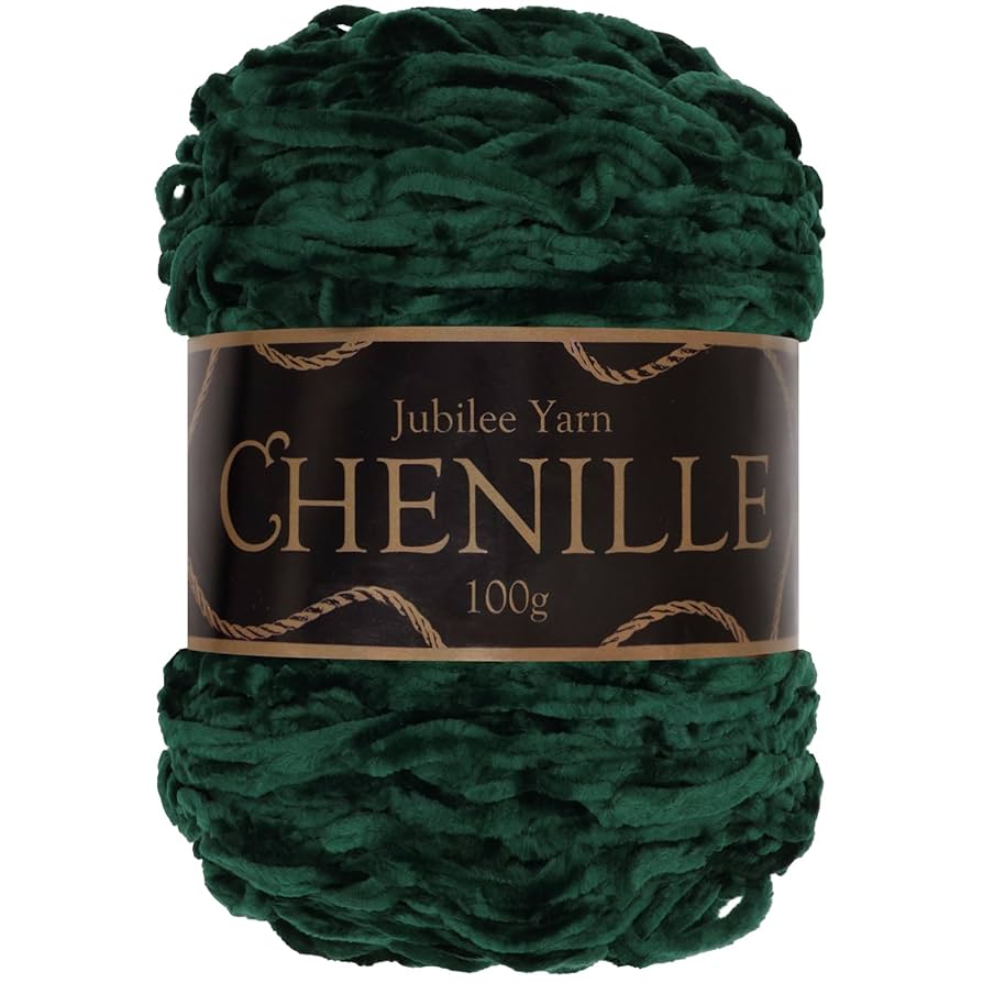 JubileeYarn Chenille Yarn - Worsted Weight - 100g/cake - Scarlet - Dark Mulberry Maroon Purple Velvet - Crochet And Knitting Yarn - 1 Cake