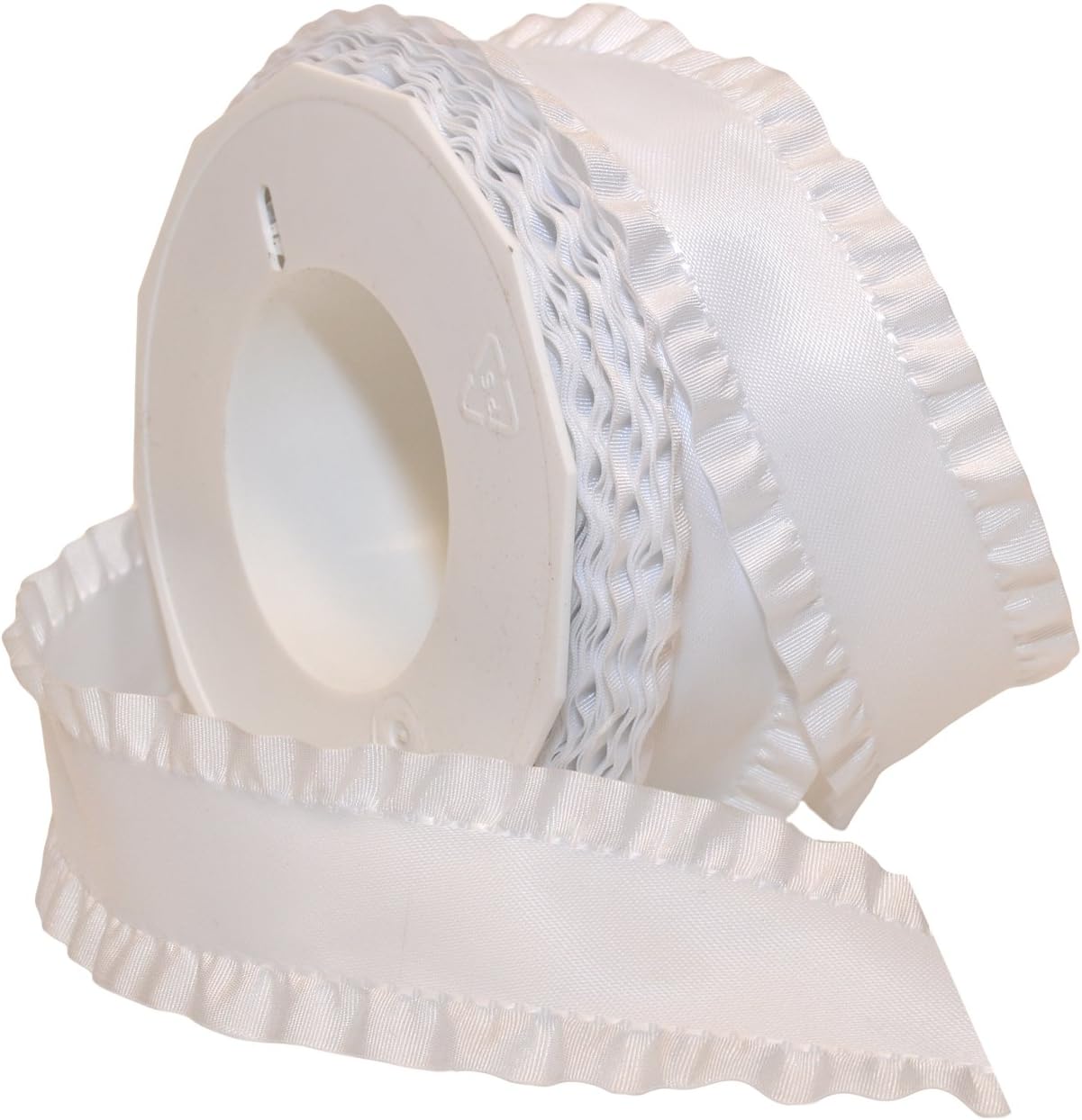 Amazon.com: Morex Ribbon Double Ruffle Ribbon, 1-1/2-Inch by 16.5-Yard ...