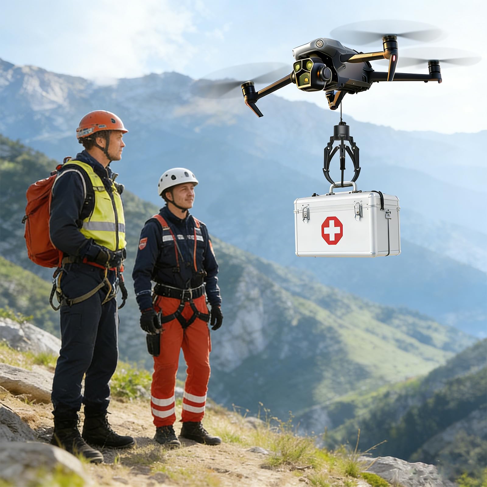 Sistema universal Airdrop de dron, dispositivo de liberación de entrega de carga, gancho de garra, para Matrice 4T/Mini5Pro/Mini 4/Mini 3/Mini 2/Air 3/Air 2/Air 2S/Mavic Series accesorios