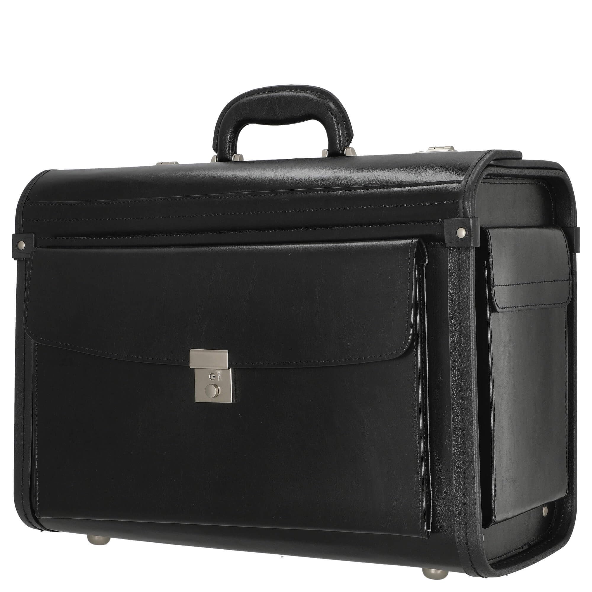 D&N Business Line Pilotenkoffer, 46 cm, 29L, schwarz