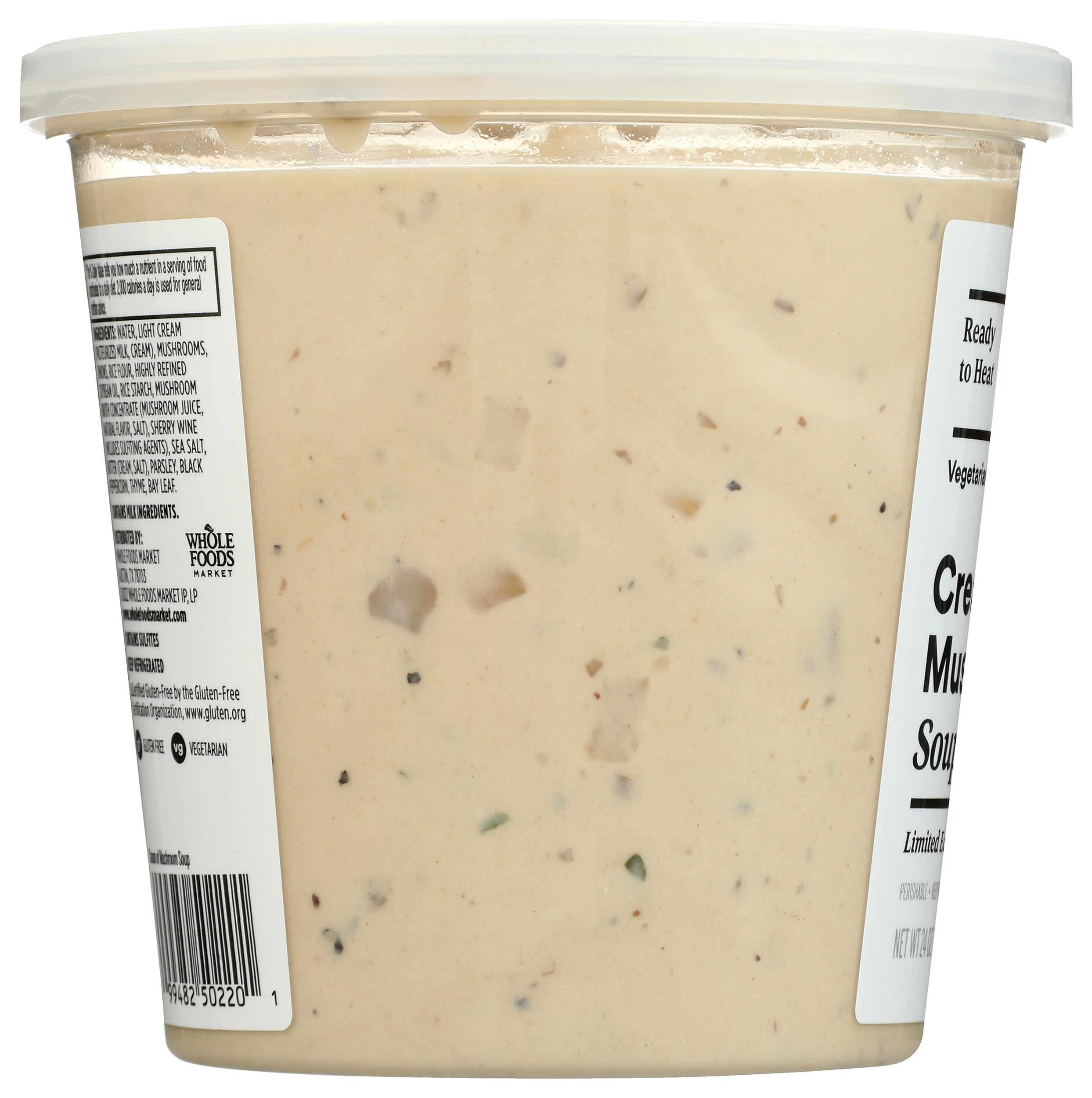 Whole Foods Market Kitchens Cream of Mushroom Soup 24 OZ — view 4