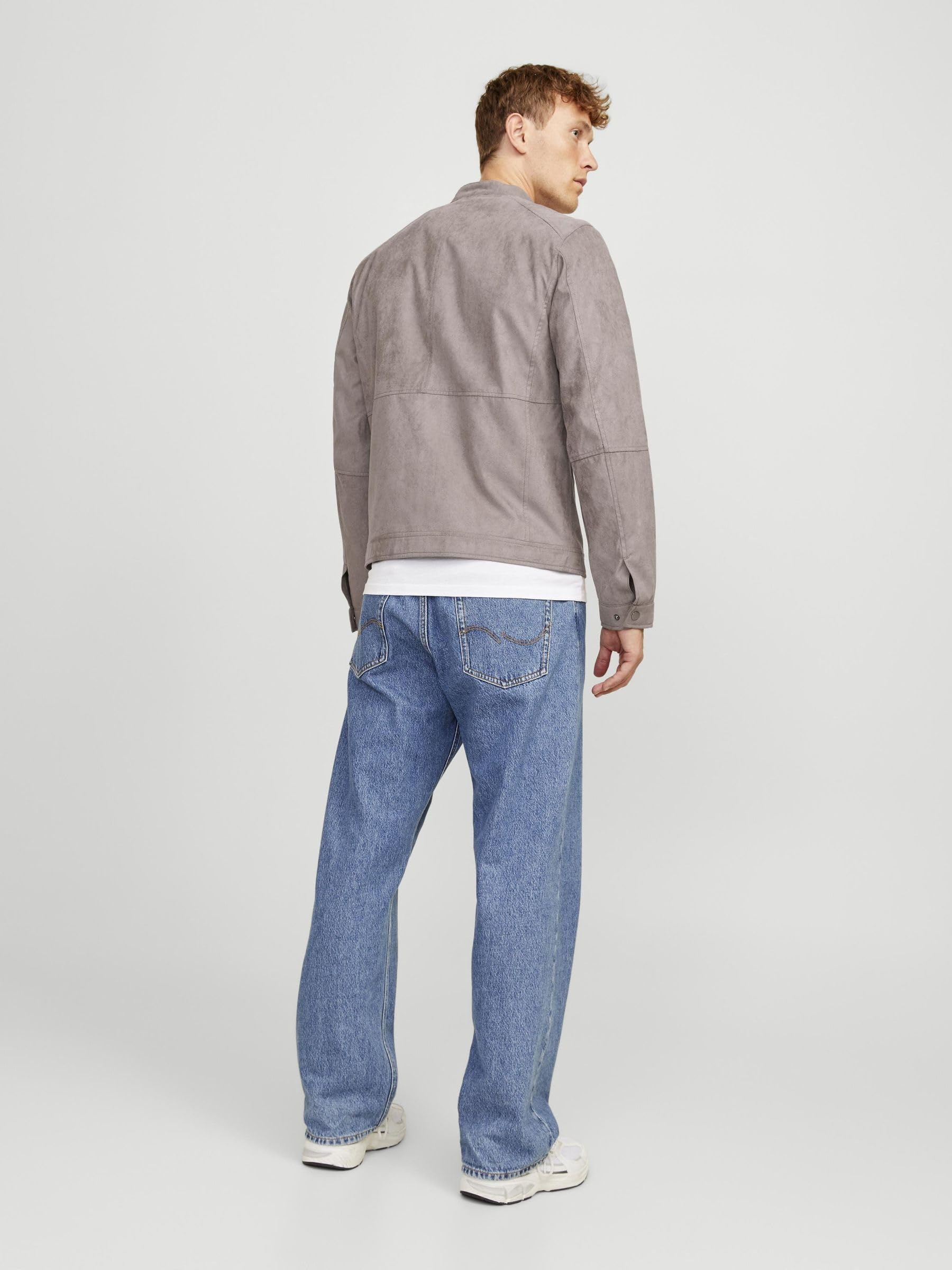 JACK & JONES Synthetic Leather Jacket Synthetic Leather Jacket