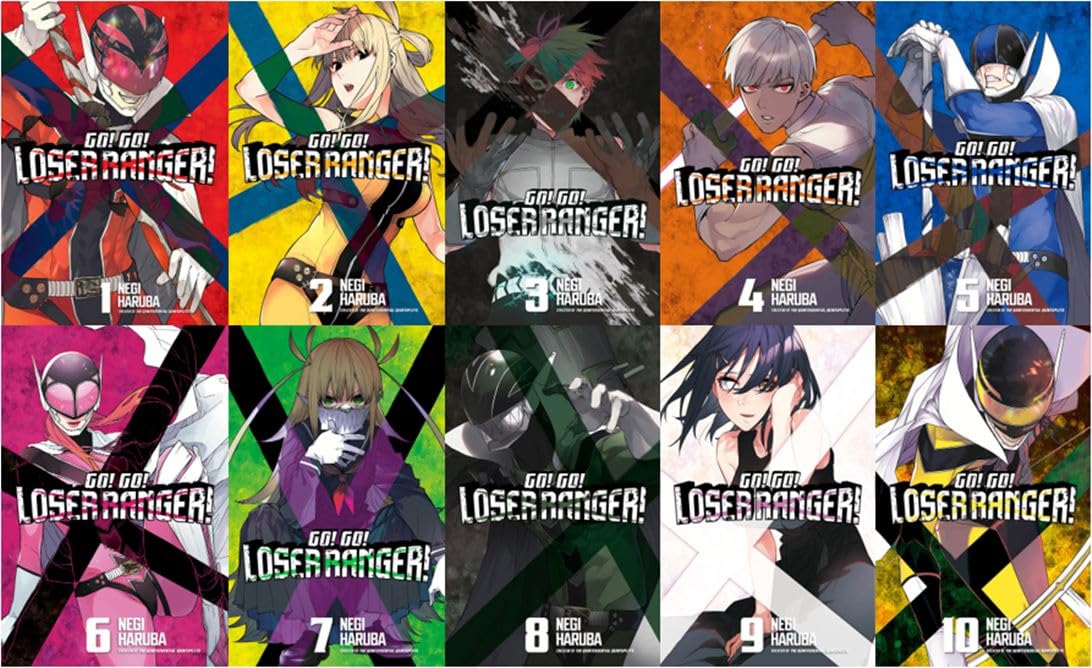 Go! Go! Loser Ranger! 10-Book Set, Volumes 1 - 10 | Amazon.com.br