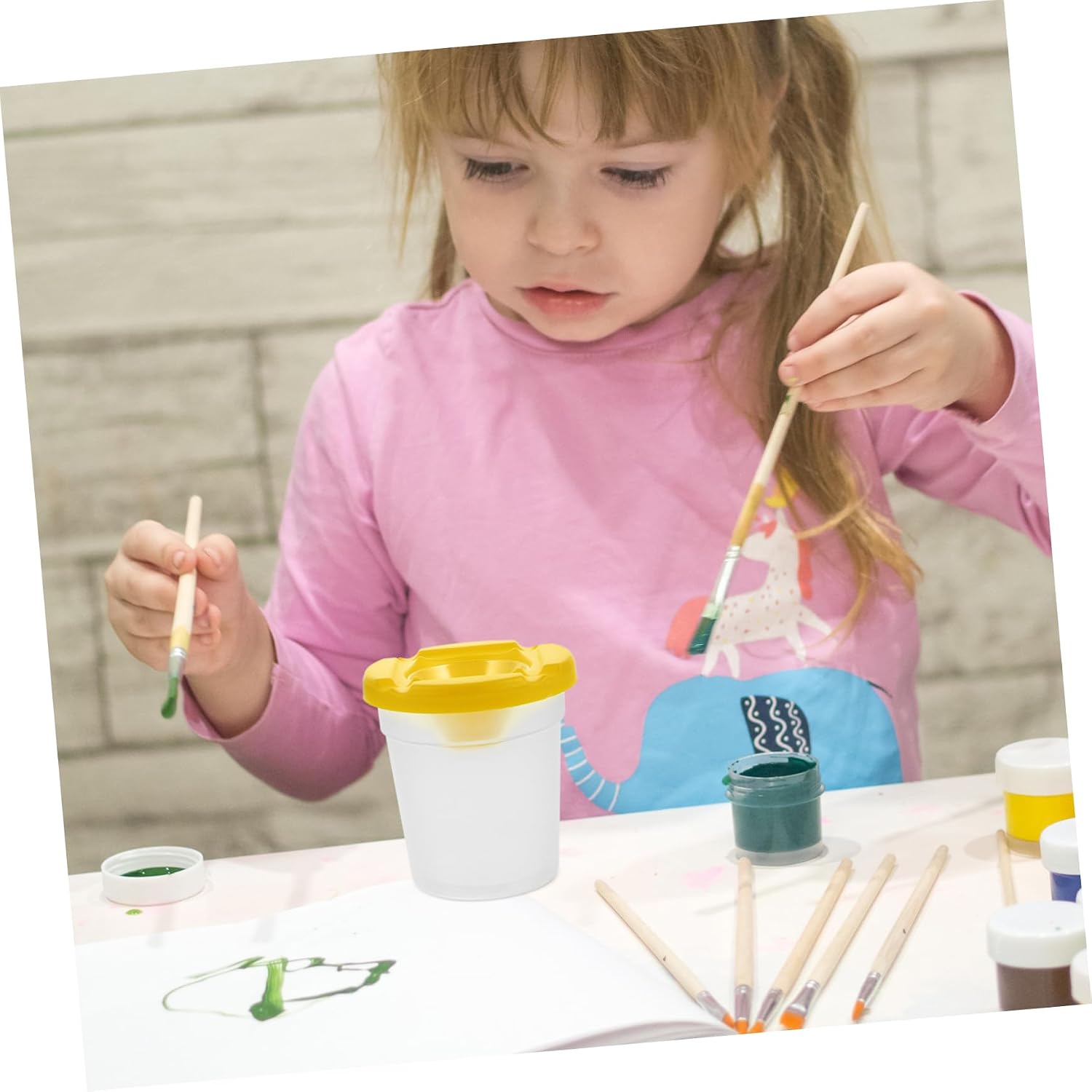 4pcs Painting Brush Washer for Kids and Young Artists