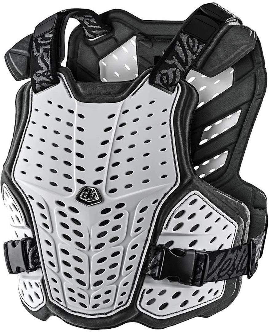 Troy Lee Designs Rockfight Chest Protector White size XLarge-2XLarge : Automotive