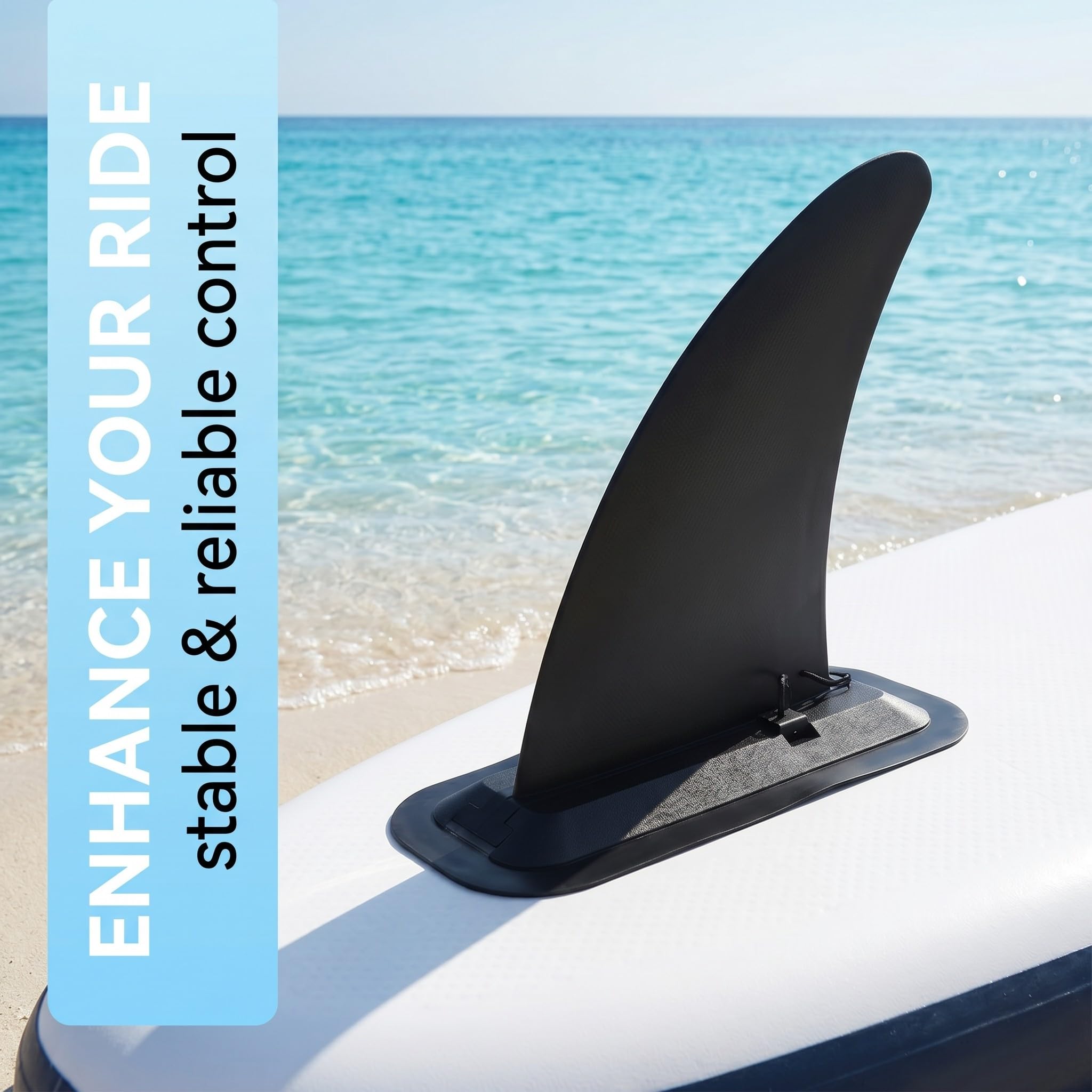 Universal Removable Surfboard Fin, Reforzado Quilla Surf Accesorios para Longboard Paddle Board Inflable