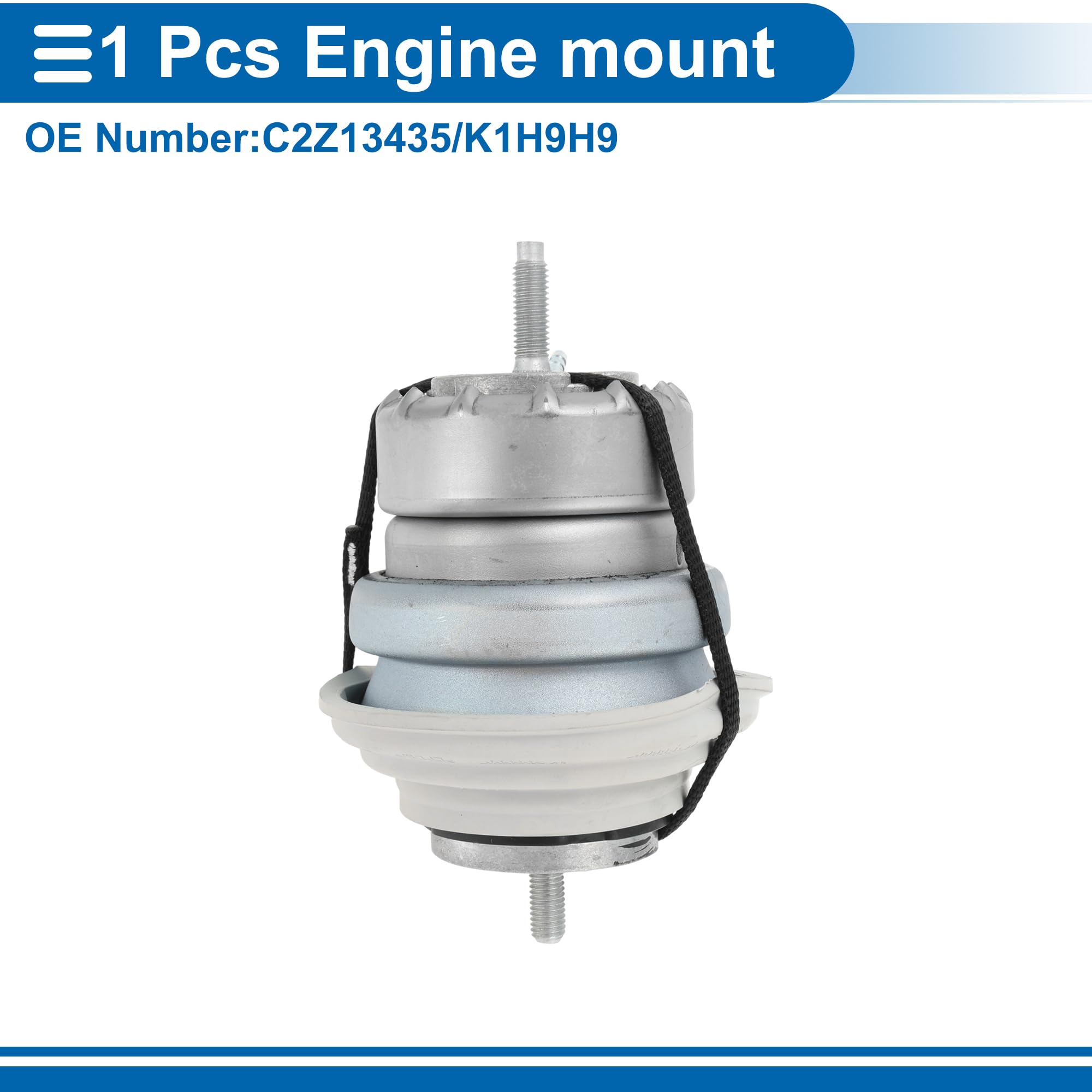1 Pcs No.C2Z13435/K1H9H9 Supporto Motore per Jaguar XJ 3.0L 2008-2015 per Jaguar XF 2.2L 2011-2015 Supporti Motore Anteriore Sinistro Anteriore Destro
