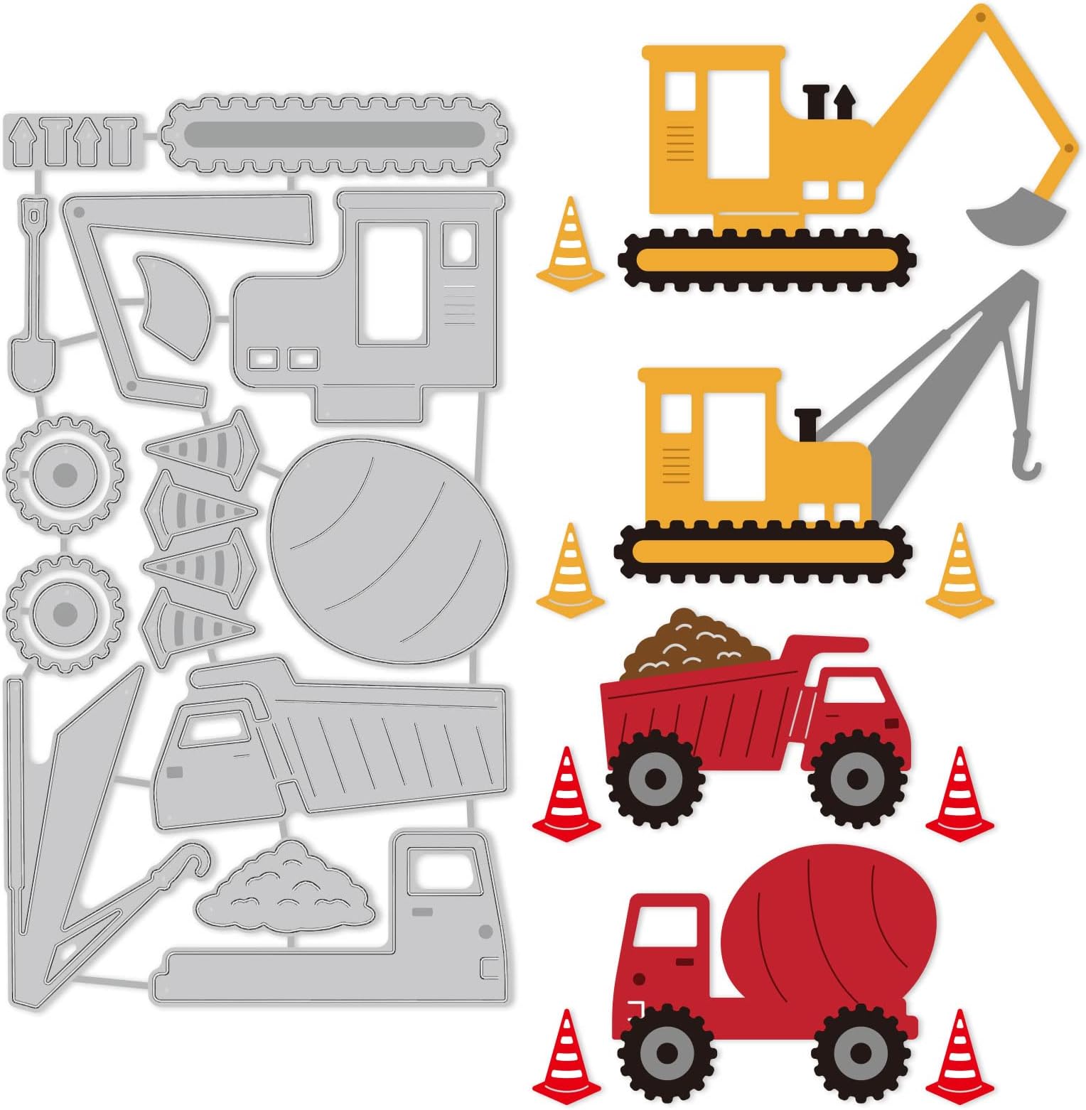 Amazon.de GLOBLELAND Dinosaurier Vulkan Stanzformen für