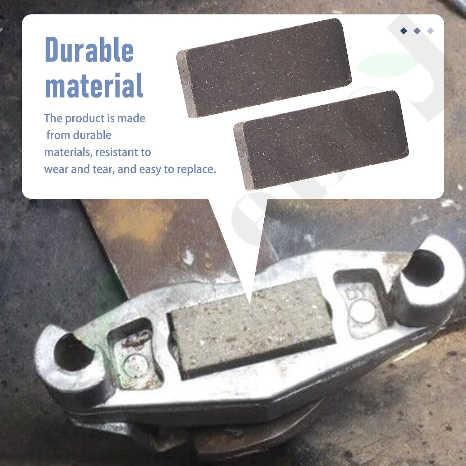 790006 799021 799021A Brake Puck/Brake Pad, Compatible With Craftsman/Poulan/Husqvarna 790006, 799021, 120961X, 532120961, for MTD 917-0678, 717-0678 (2 Pack)
