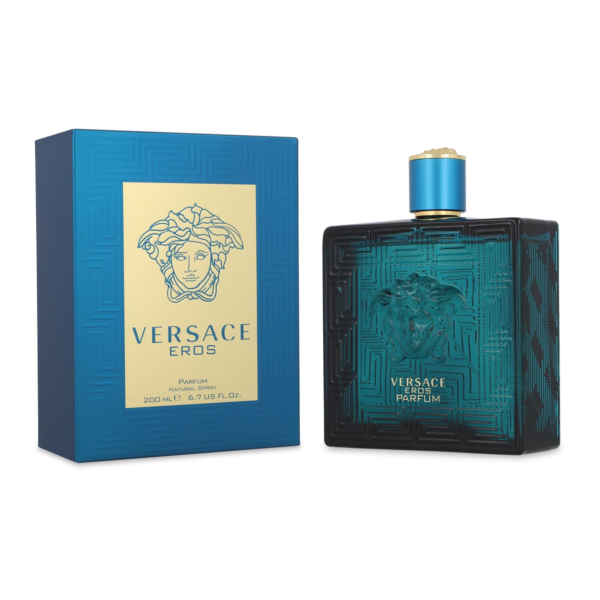Amazon.com : Versace Eros by Versace for Men - 6.7 oz Parfum Spray