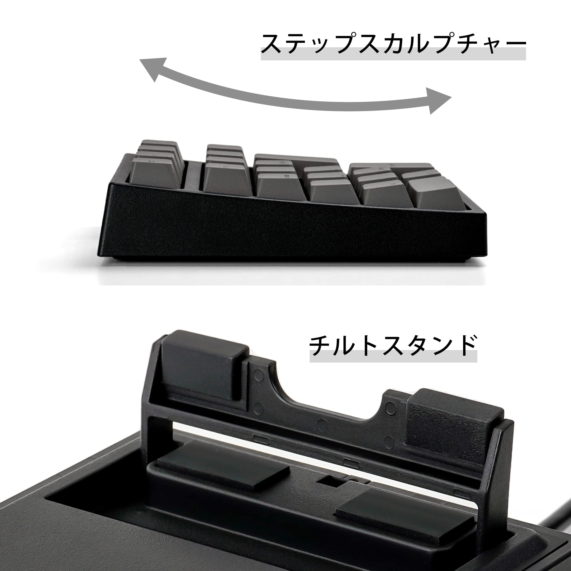 Amazon | ARCHISS Maestro NPad テンキー 黒ボディ グレーキーキャップ