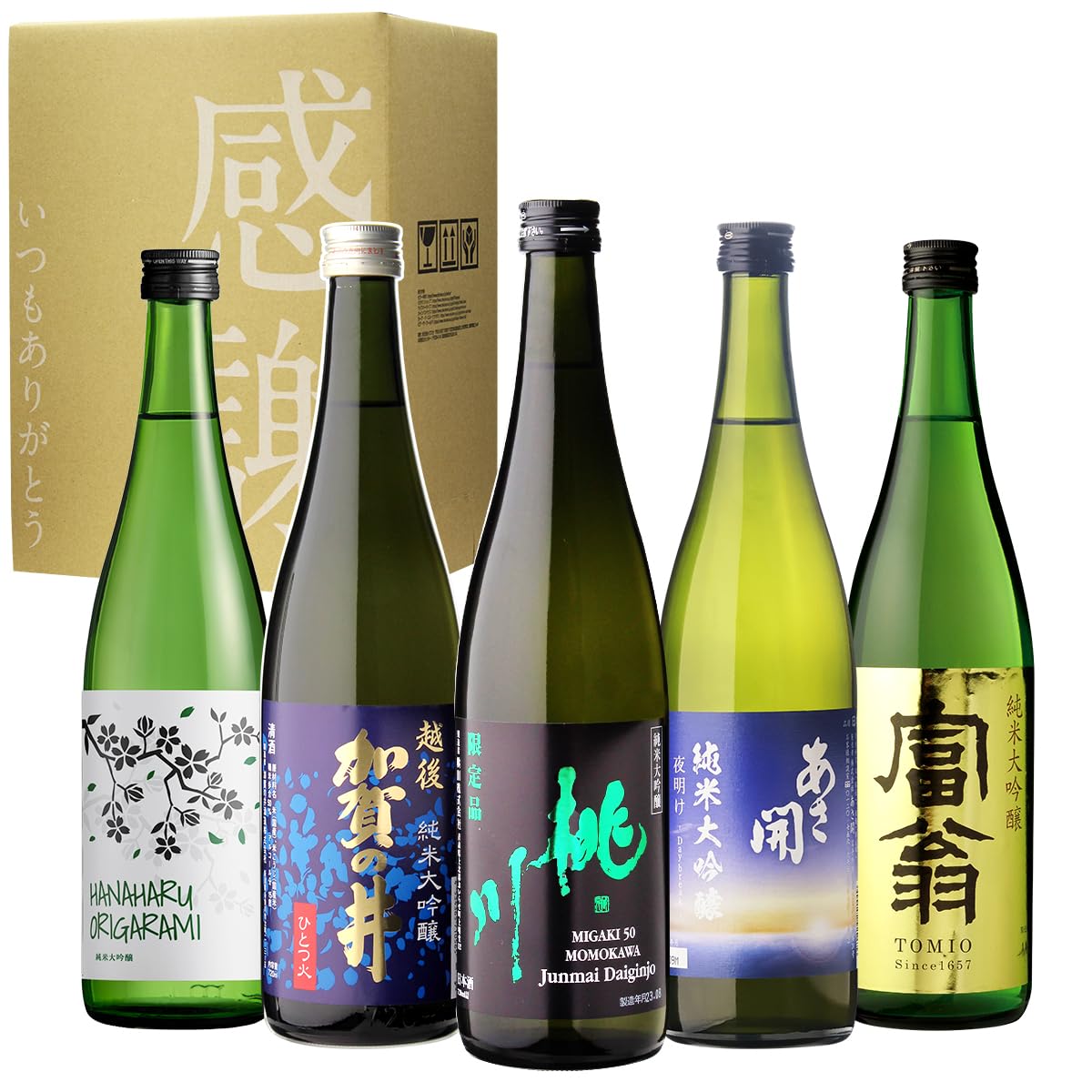 日本酒 5本セット 720ml Amazon.co.jp: すべて純米大吟醸 720ml×5本セット 飲み比べ 詰め合わせ