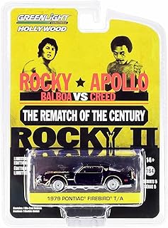 1979 Pontiac Firebird Trans Am T/AÂ , Rocky II - Greenlight 44650C/48 - 1/64 Scale Diecast Model Toy Car
