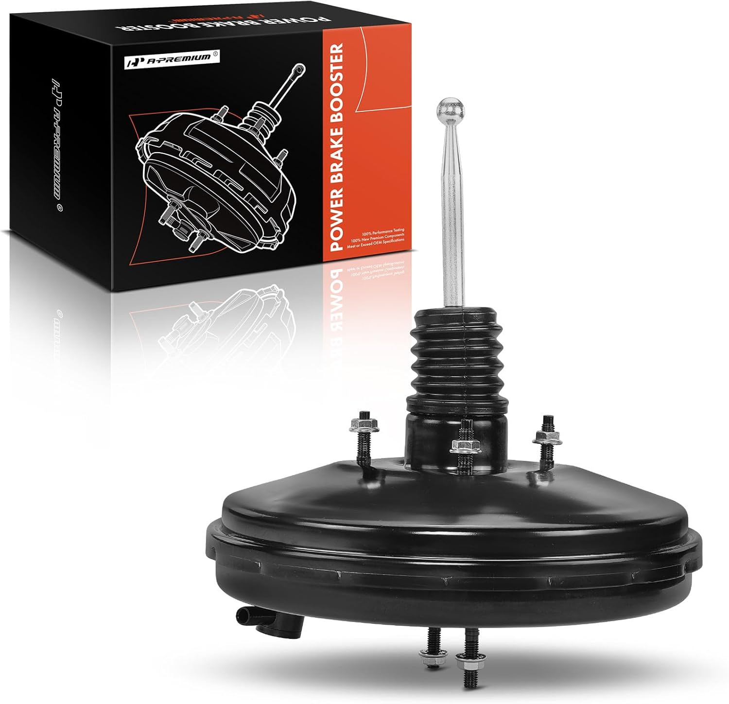 A-Premium Vacuum Power Brake Booster Compatible with Volkswagen Jetta 1999-2005, Golf 1999-2006, Golf City 2007-2010, Beetle 1998-2005 & Audi TT/TT Quattro 2000-2002, Without Master Cylinder