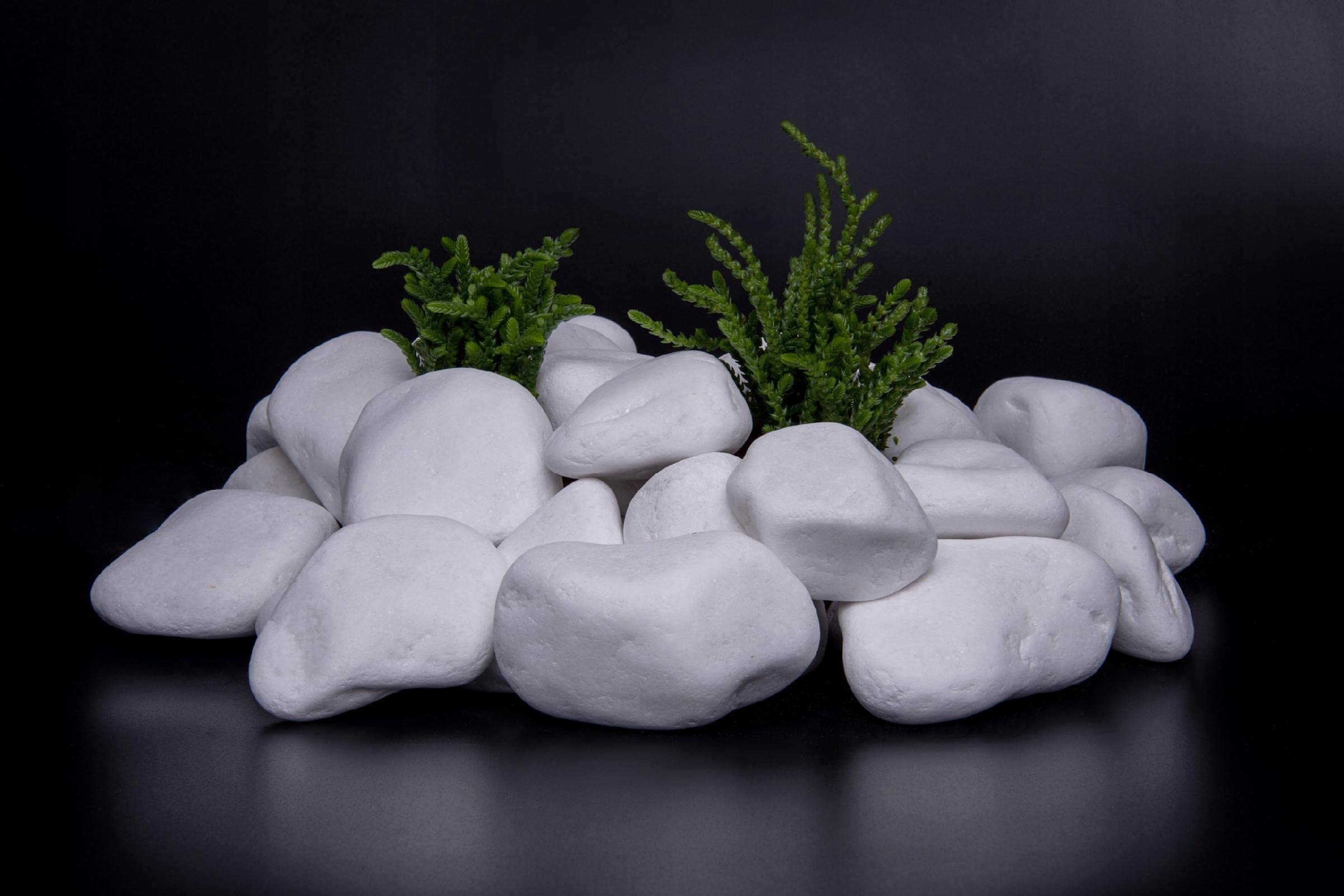 THASSOS BIAŁY OTOCZAK 3-6cm 20kg KAMIEŃ OGRODOWY
