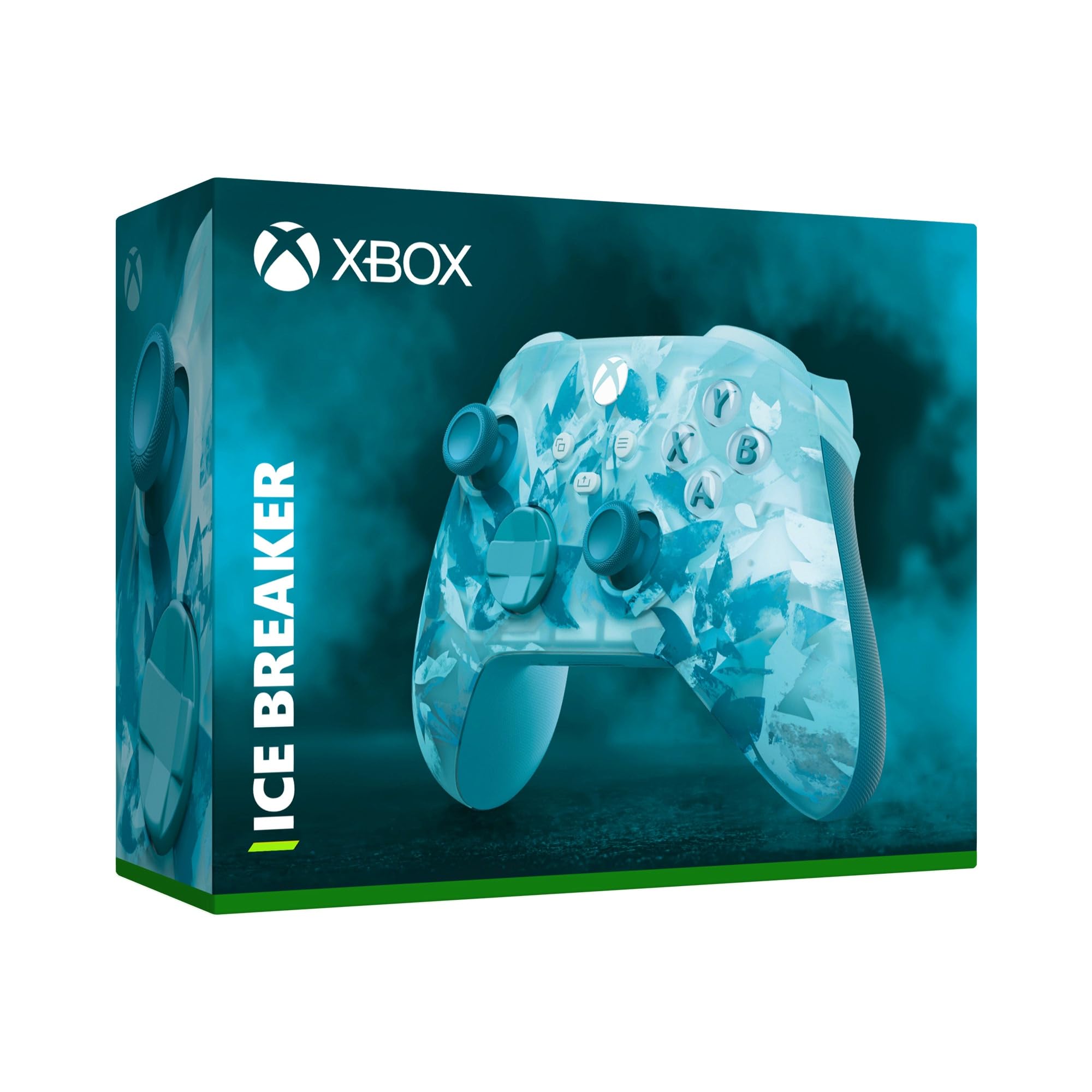 Xbox Wireless Controller Ice Breaker Special Edition - Wireless & Bluetooth Connectivity - New Hybrid D-Pad - New Share Button - Featuring Textured Grip