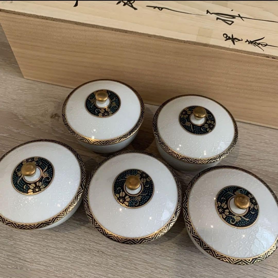 Amazon.co.jp: 九谷焼 九谷星峯 茶器 湯呑み 急須 セット : ホーム