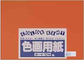 Amazon | 大王製紙 画用紙 再生 色画用紙 四ツ切サイズ 10枚入