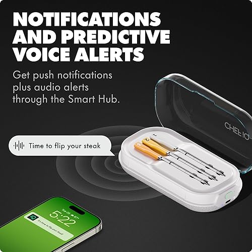 Miniatura 7 de CHEF IQ Smart Thermometer - 3 Probes