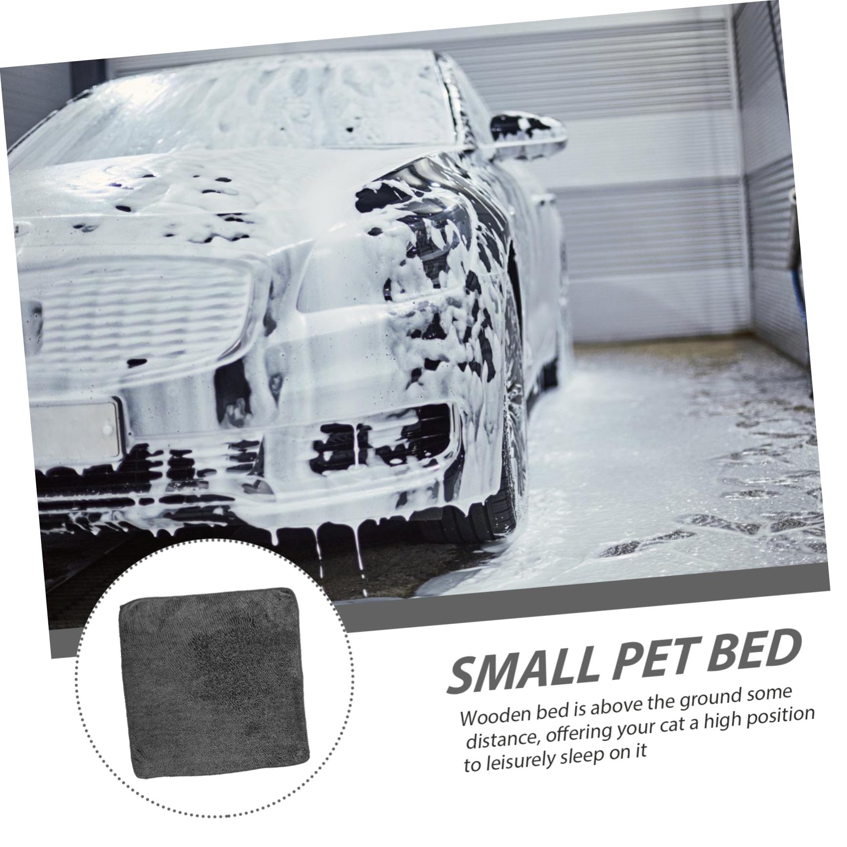 Cabilock 12 Paños de Microfibra Absorbentes para Limpieza, Reutilizables y Suaves, Ideales para Lavar Coches sin Dañar la Pintura, Paquete de 12 Unidades