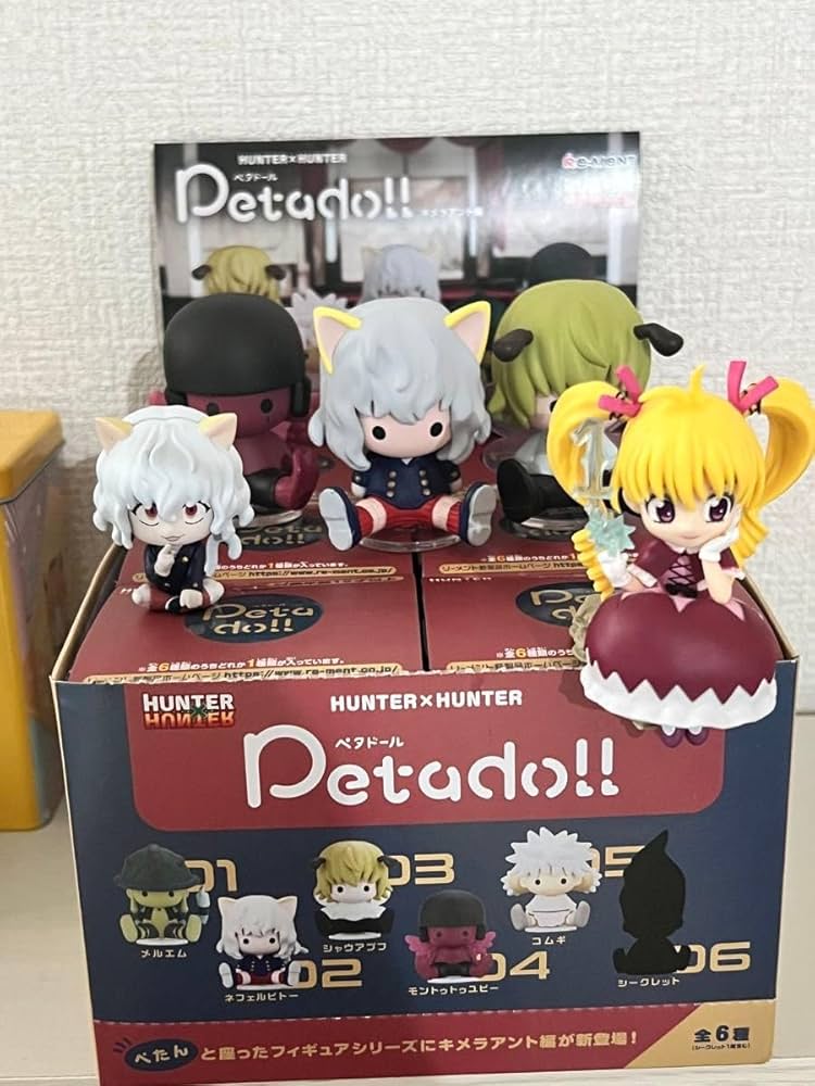 HUNTER × HUNTER ペタドール petadoll HUNTER×HUNTER ハンター試験編：商品案内 | 株式会社