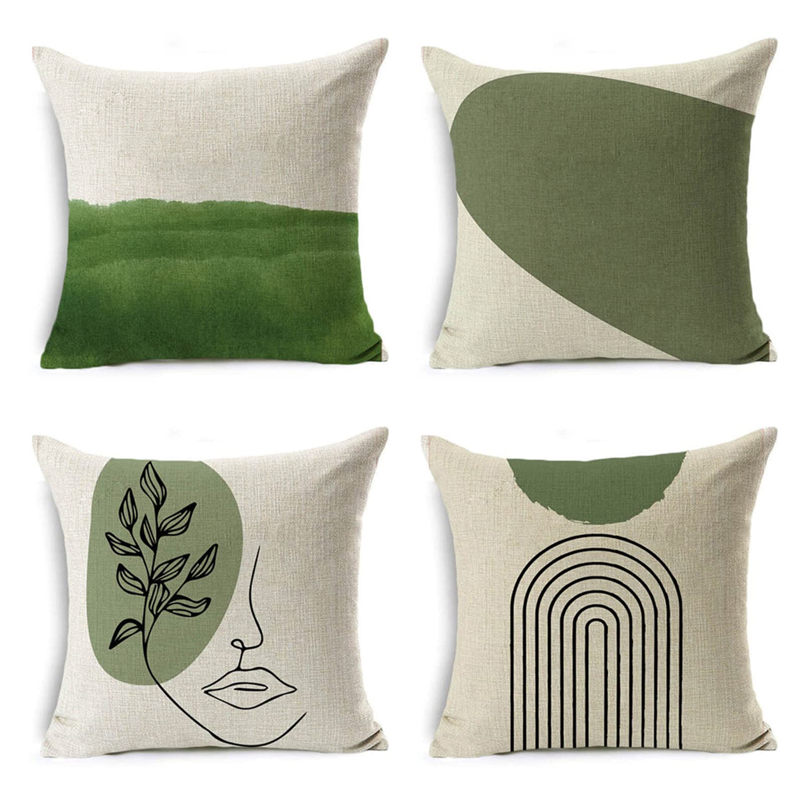 Housses de coussin lin 70x70cm pour décorer votre canapé de salon et chaises