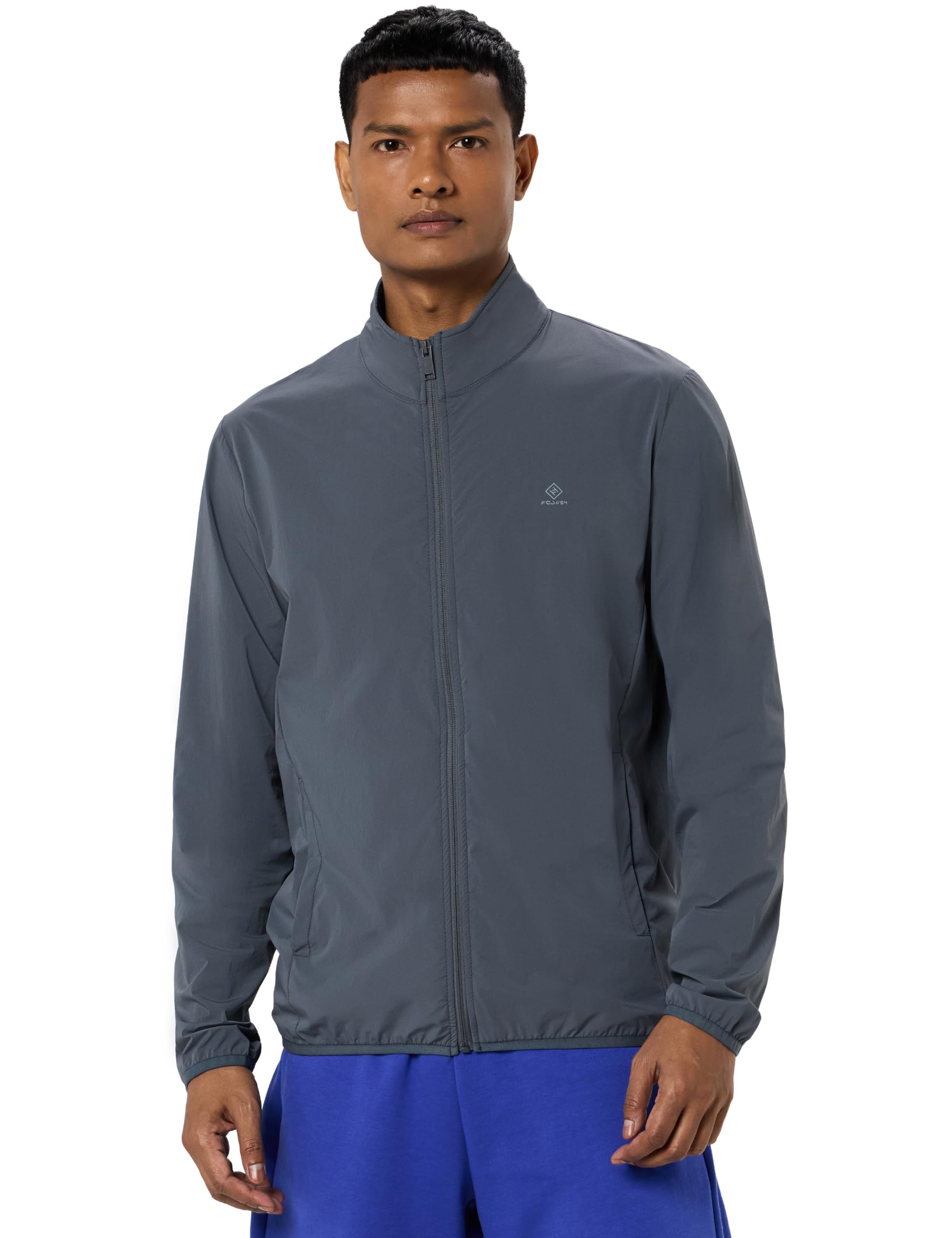 qube by fort collins Men's Packable Windcheater Jacket - Lightweight Windproof Travel Windbreaker for Men-picture-33