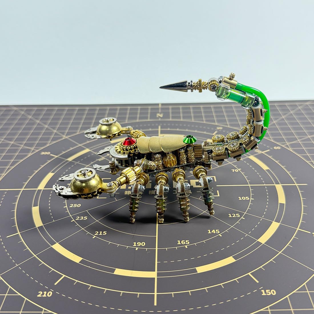 3D Metall Puzzle, Steampunk Mechanischer Skorpion Modellbaukasten, mechanische Insekten Tiermodelle, DIY Dekoration als Geschenk für Erwachsene