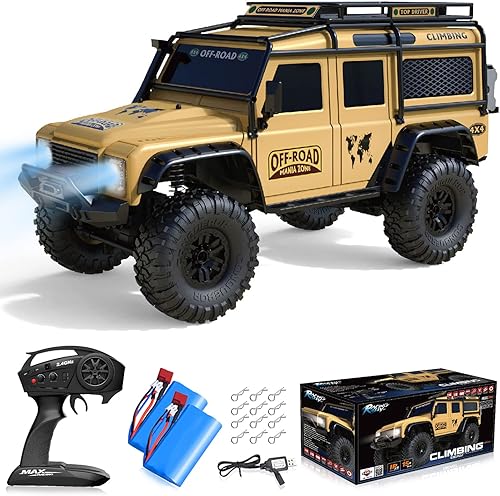 RC Cars Camión a control remoto RC Rock Crawler 110 2.4G 4WD RTR todo terreno Hobby Off Road Truck Racing Vehículo de carreras Hobby Grade Vehículo