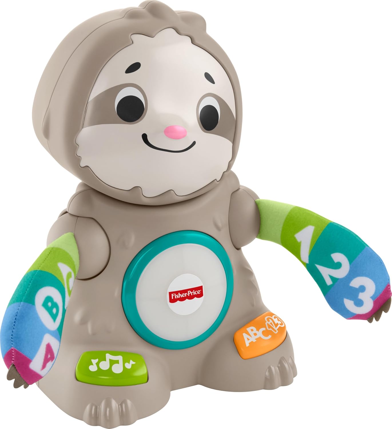 Amazon.com: Fisher-Price Linkimals Perezoso de movimientos suaves ...