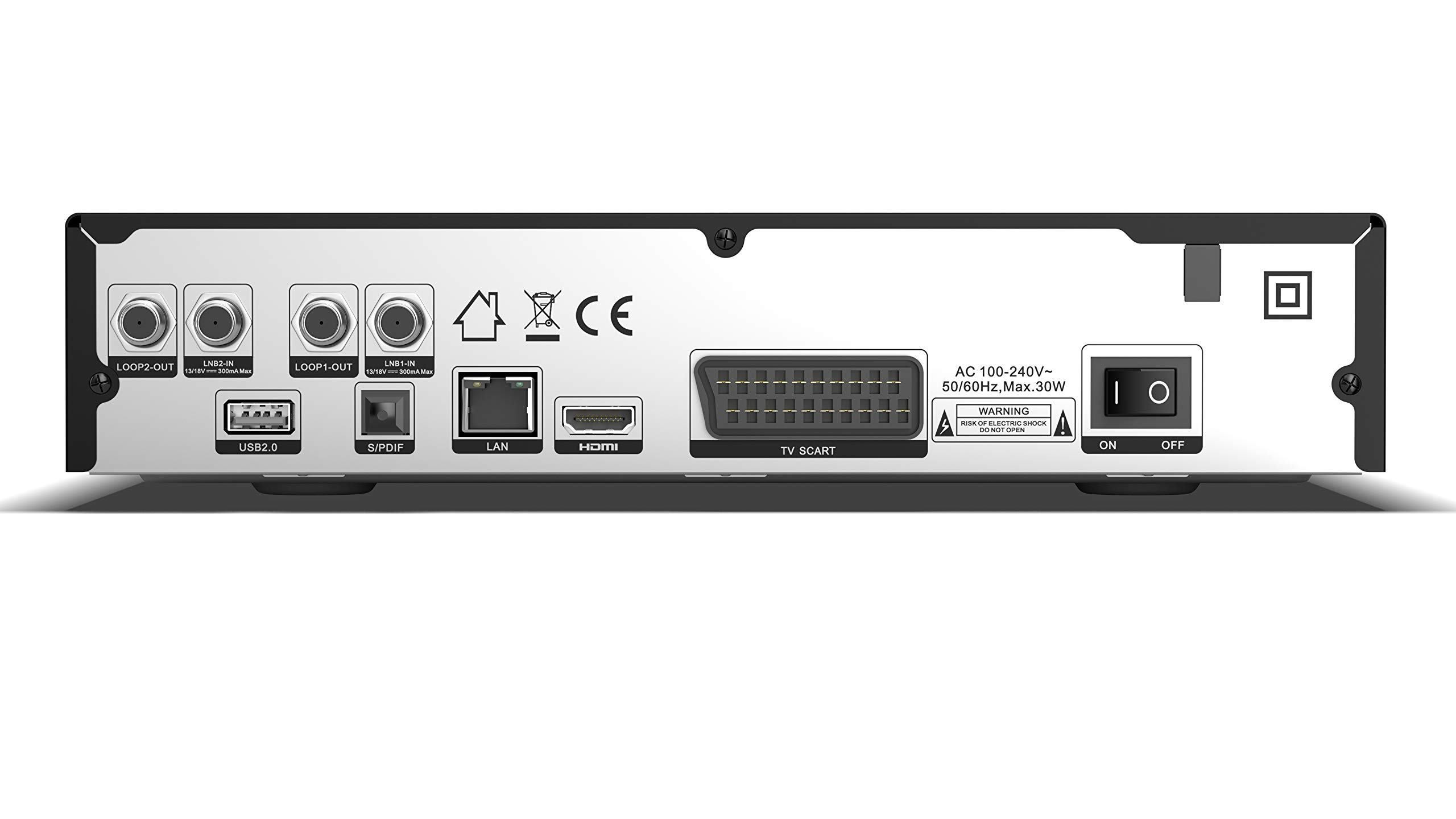sky vision 2200 HD Digitaler Satelliten Receiver mit 1TB Festplatte (HDD, HDTV, DVB-S2, HDMI, USB 2.0, Full HD 1080p)