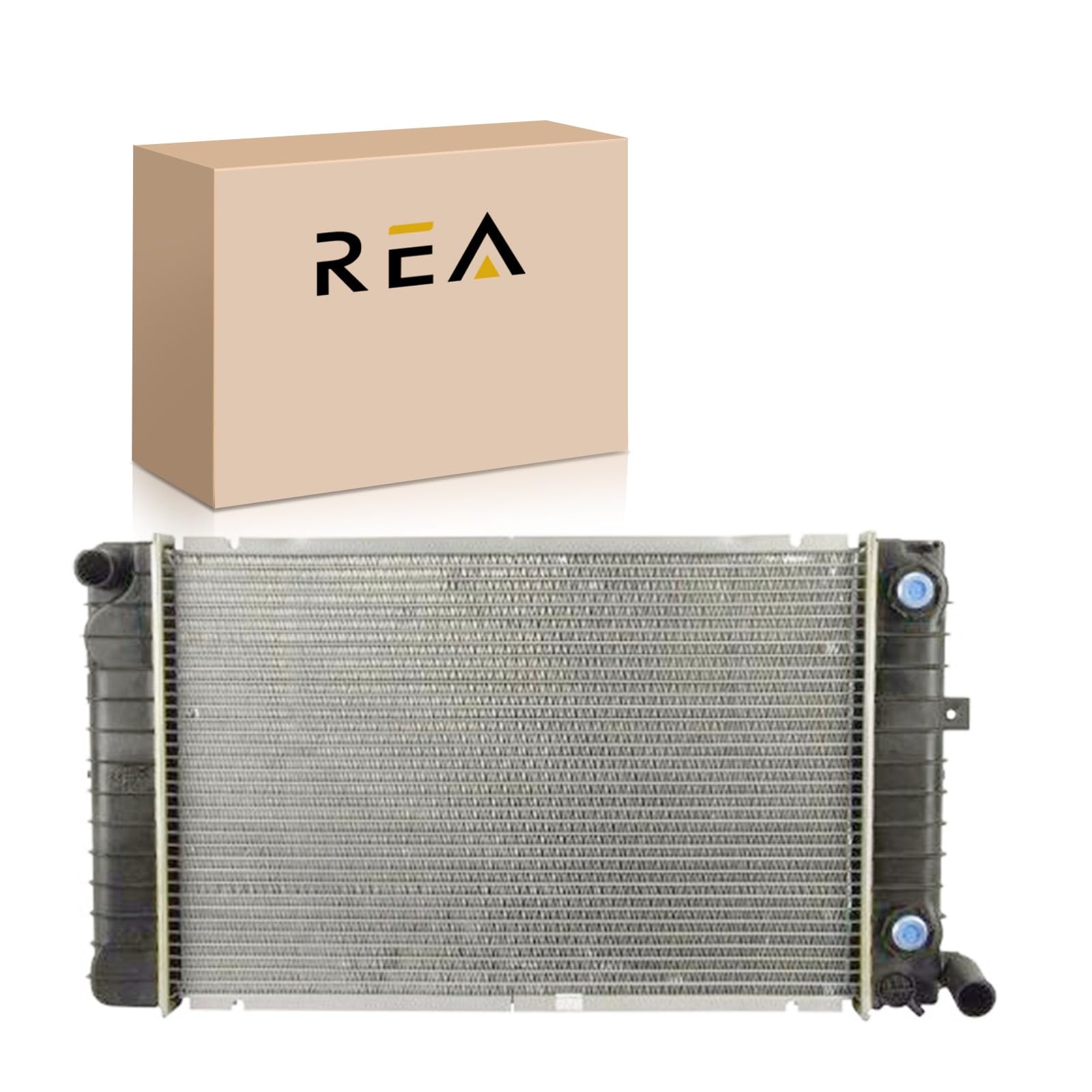 Engine Coolant Radiator Assembly for Oldsmobile Cutlass Calais 1990-1991 2.3L L4