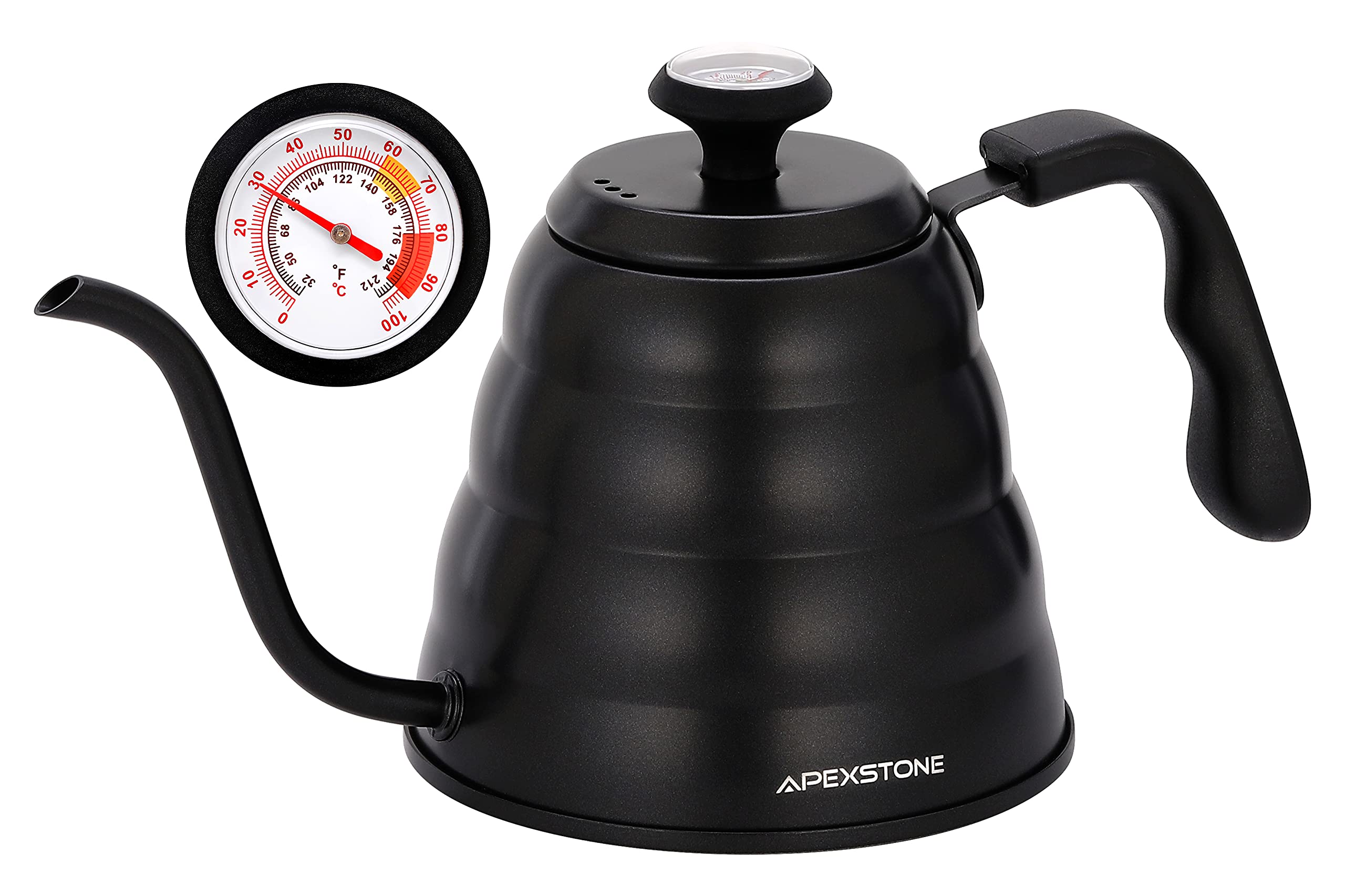 Buy Apexstone Black Coffee Kettle 40 oz/1200 ml, Pour Over Coffee