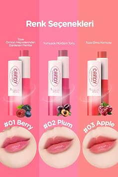 Missha A'pieu The Pure Candy Color Balm Dudak Balmı No.02 Plum, 111592