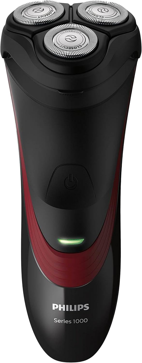 Philips 1000 Series S1320/04 Machine Shaving Rotation Black, Red ...