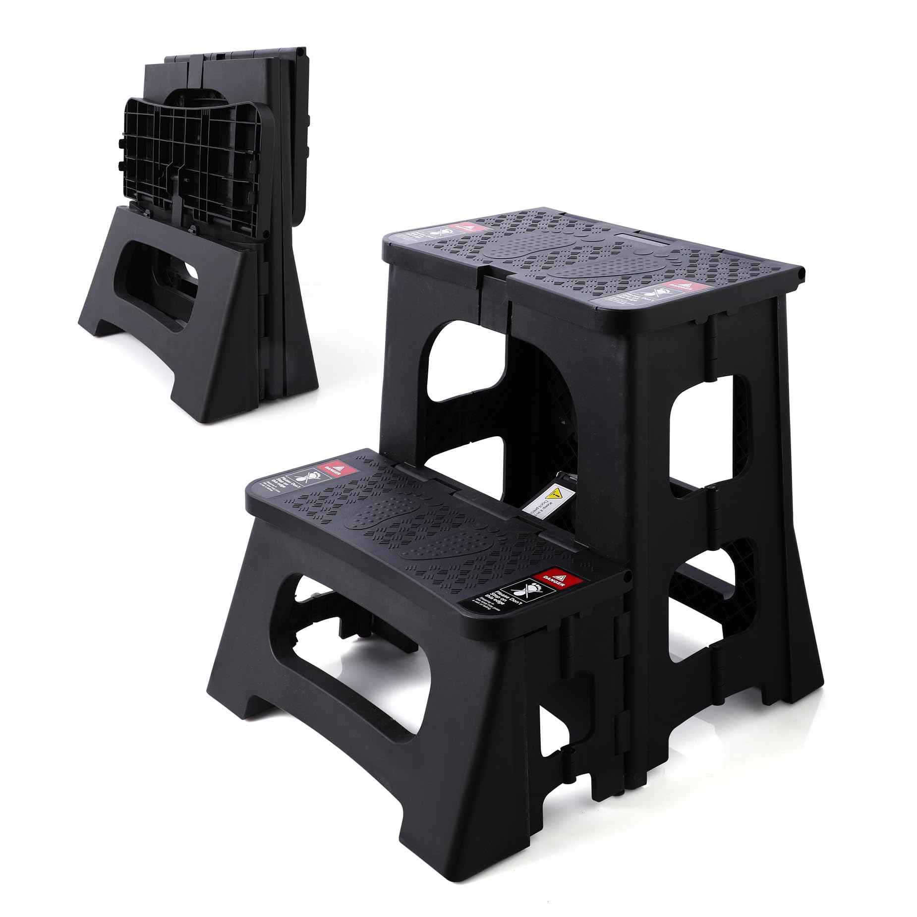 Amazon.com: STOODER Folding 2-Step Stool - Upgraded Stable A-Frame